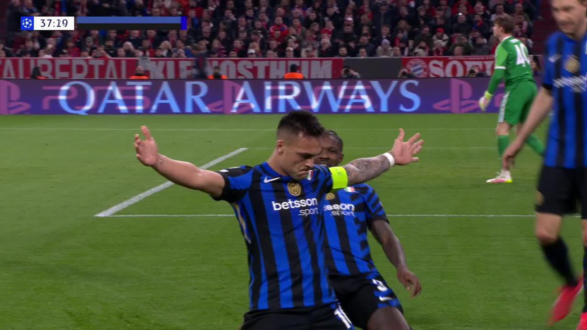 🤯🇦🇷 GOLAZO DE LAUTARO MARTÍNEZ AL BAYERN MÚNICH EN 4TOS DE CHAMPIONS.