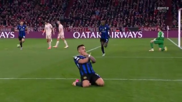 ¡PERO TE VOLVISTE LOCO LAUTARO!🤯🔥 GOLAZO DE TRIVELA PARA 'TORO' Y EL NEROAZZURRI YA LO GANA EN MUNICH🔵⚫️ ▶️ Toda la 🏆 #ChampionsLeague en #DisneyPlus
