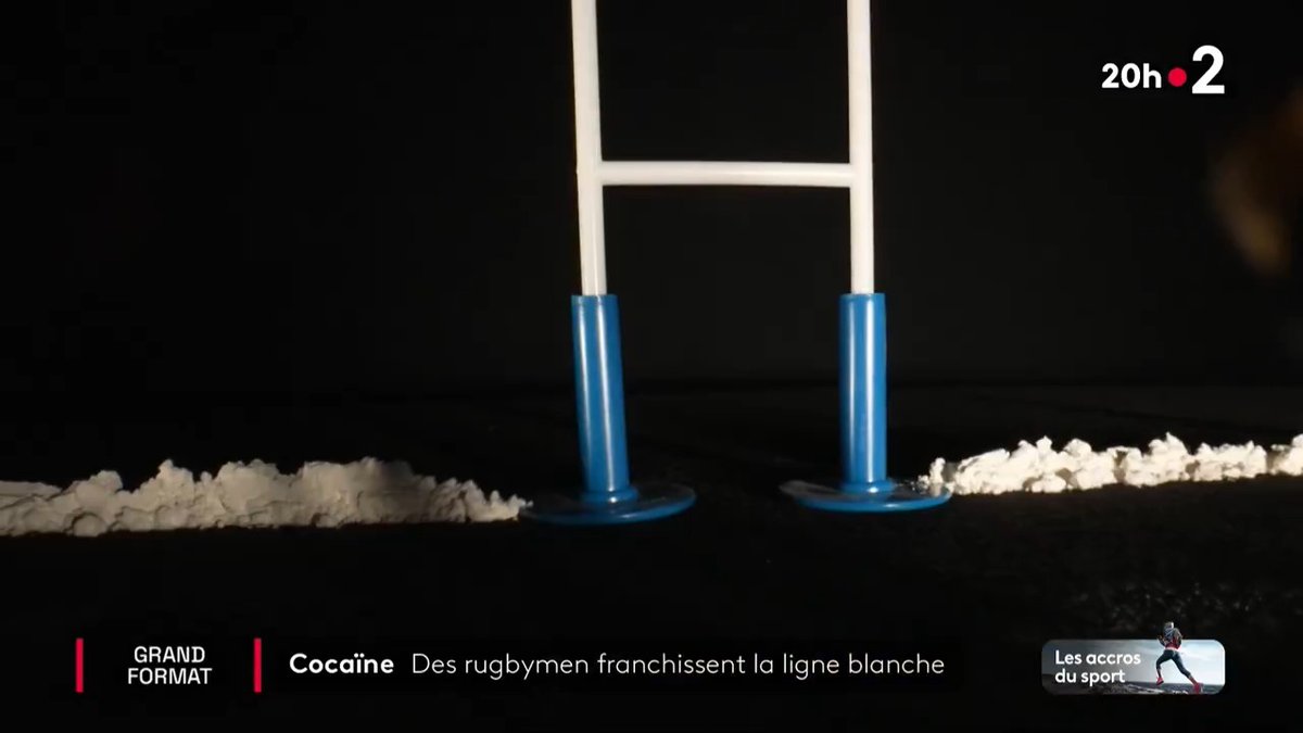 🏉⚡️ DOCUMENT #JT20h : cocaïne dans le rugby, la loi du silence Cette drogue circule désormais chez les pros comme chez les amateurs et, statistiquement, le lien entre la poudre blanche et cette discipline est assez frappant.
