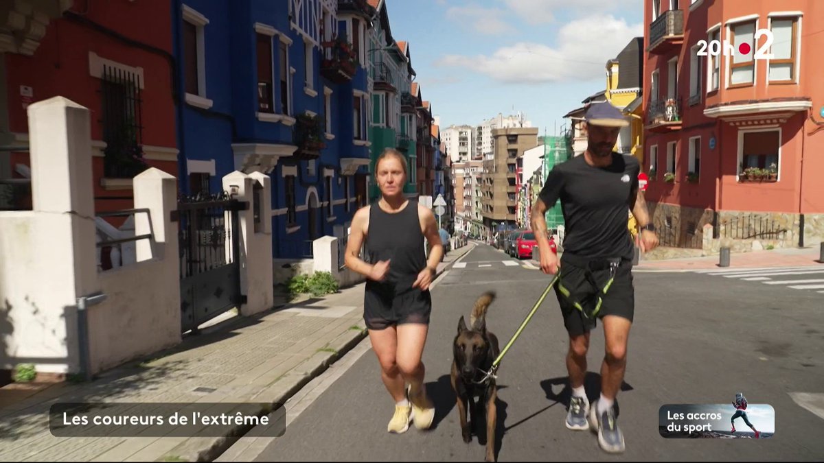 🏃♀️ Ce couple est accro à la course à pied : ensemble, ils ont déjà parcouru 8000 km en moins d'un an à travers l'Europe. Ils ne courent jamais moins de 10 km. #JT20h