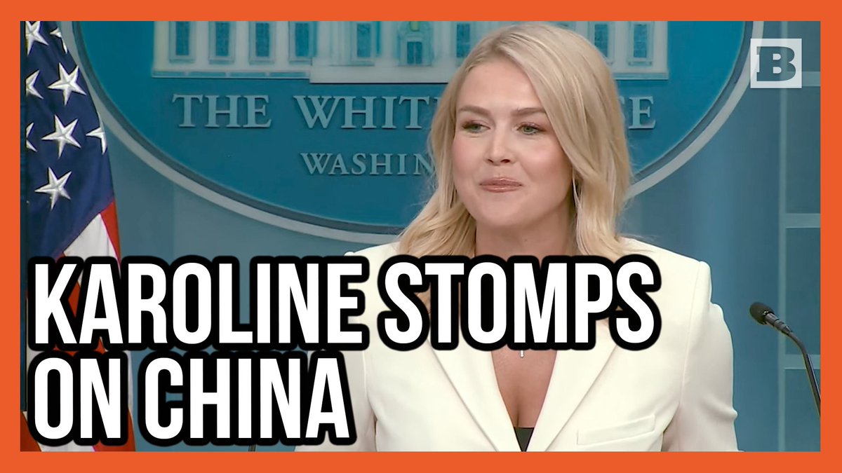 .Karoline Leavitt Karoline Leavitt: "It was a mistake for China to retaliate" with tariffs, because President Trump "punches back harder" when America is punched.