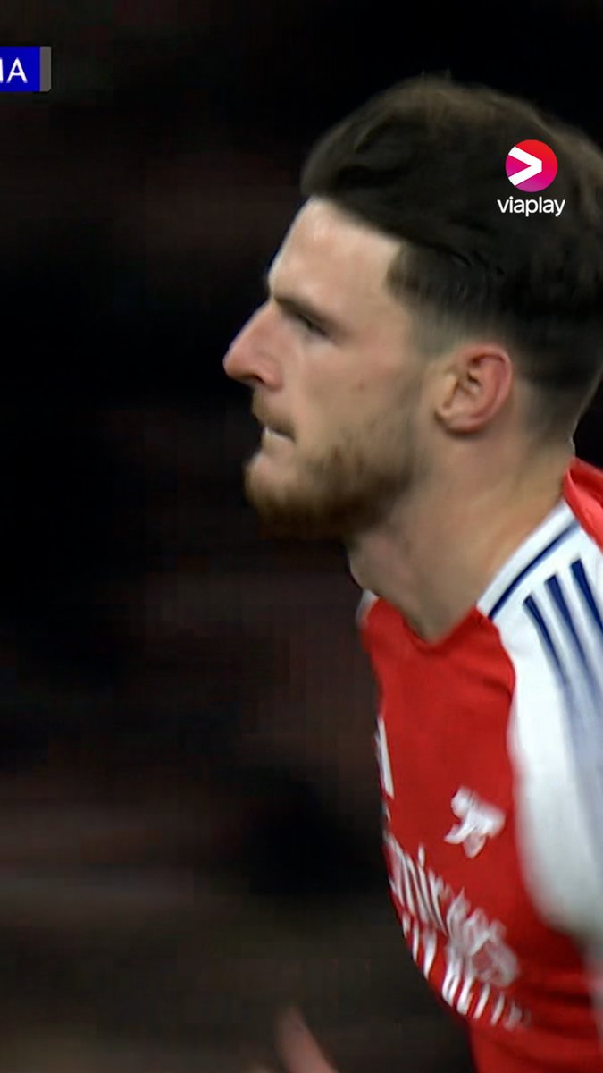 "DECLAN RICE, DECLAN RICE" 🗣️🔴 Emirates kokar när Arsenal spräcker nollan mot Real Madrid ⚽️