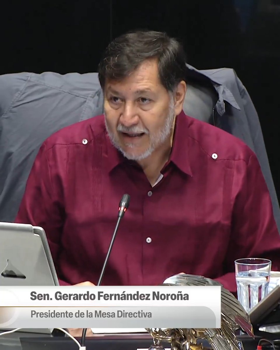 ▶️ El presidente de la Mesa Directiva, Fernández Noroña, da lectura al pronunciamiento en relación con las declaraciones del presidente del Comité contra la Desaparición Forzada de la Organización de las Naciones Unidas.