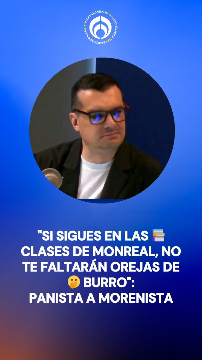 ¡Tómala! 👊 El diputado del panista, Jorge Triana, no dejó pasar la oportunidad para lanzarle una pedrada a Arturo Ávila por asistir a una clase 📚 de Ricardo Monreal: “Si sigues yendo a sus clases, orejas de burro es lo único que no te va a faltar”.