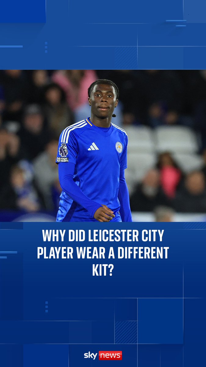 Why did Leicester City's Jeremy Monga wear a different kit to the rest of the team? Sky's Phoebe Williams explains.