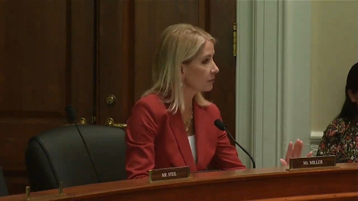 Arguing in favor of voter ID, U.S. Rep. Mary Miller (R-IL) says "voting is a privilege."