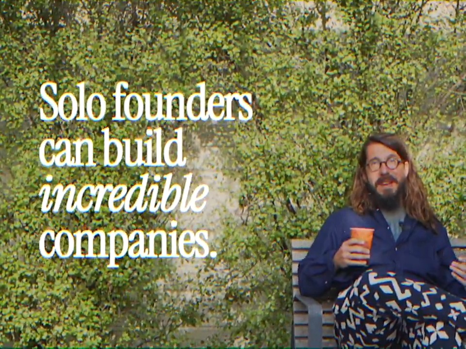 Solo founders are underestimated. Let's change that. Today we're launching: Solo Club — a community for solo founders at all stages Solo Founders Program — a 3-month program for 6 solo founders in SF Apply now.
