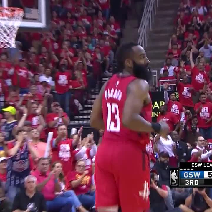 Never forget when Harden took the 2018 Warriors to 7 games all by himself.