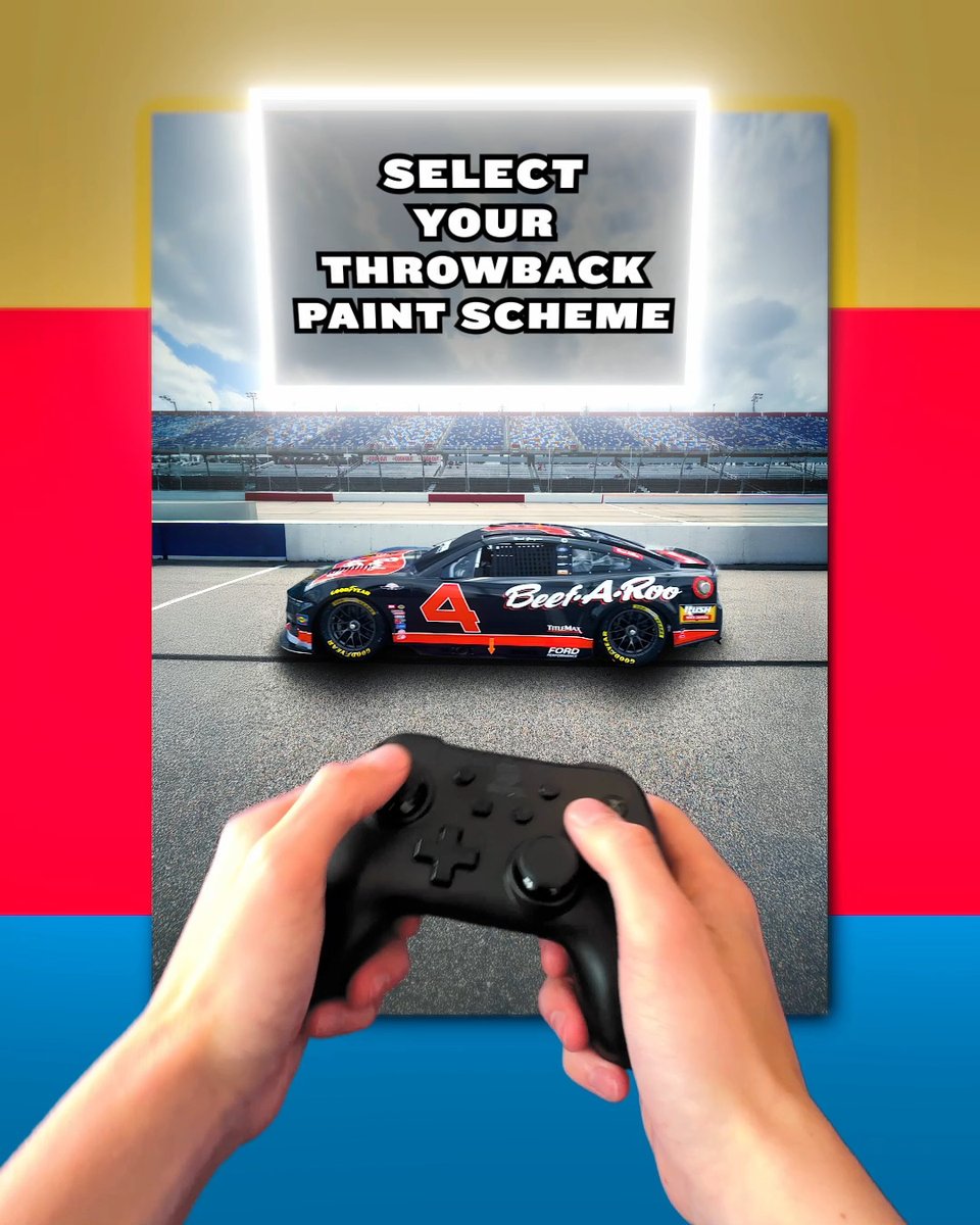 This better have career mode. #NASCARThrowback