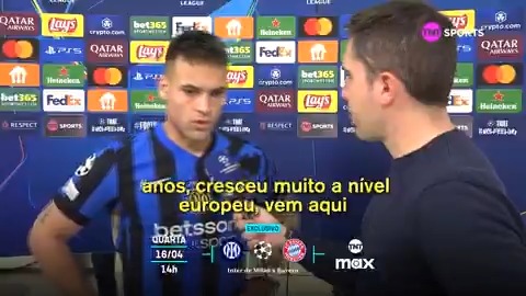 Inter merecedora da vitória, a explicação para o golaço que fez e o momento da Seleção Brasileira. 🗣️🇦🇷 Lautaro falou em papo exclusivo com o @arthurquezada após vencer Bayern na #CasaDaChampions.