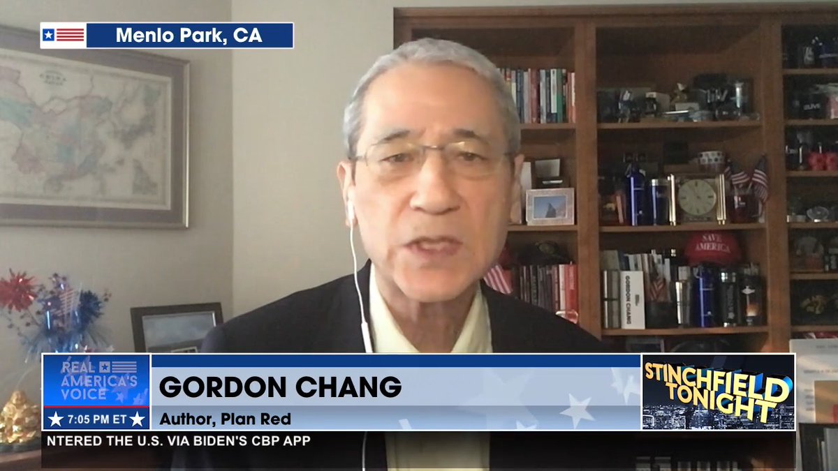 TRUMP IS NOT BACKING DOWN ON CHINA TARIFFS AND CHINA IS PANICKED Gordon G. Chang joins Grant Stinchfield to discuss China’s response to Trump’s 104% tariff that goes into effect at midnight. “The only way China wins this trade war is to get Trump to back down! They’re panicking!”