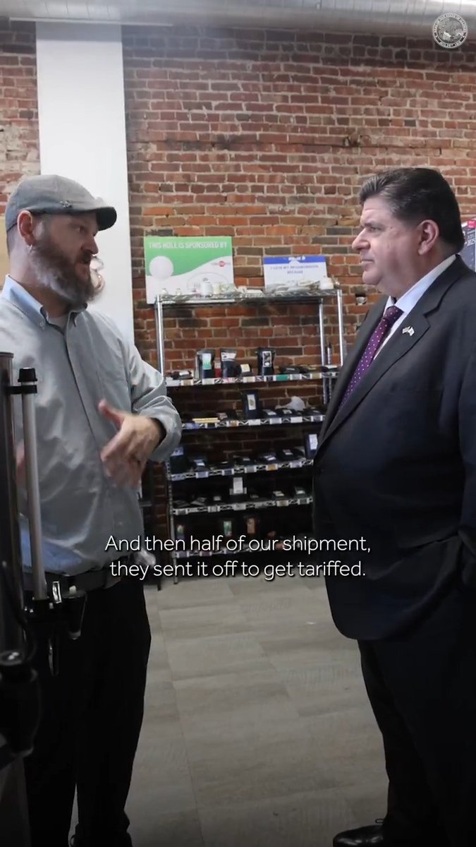 Let’s call these tariffs what they are: Trump’s Tax on Working Families. Hardworking small businesses like Whimsy Tea Company in Springfield are paying the price for his chaos. I'll continue working with our trading partners to support our state with everything I’ve got.