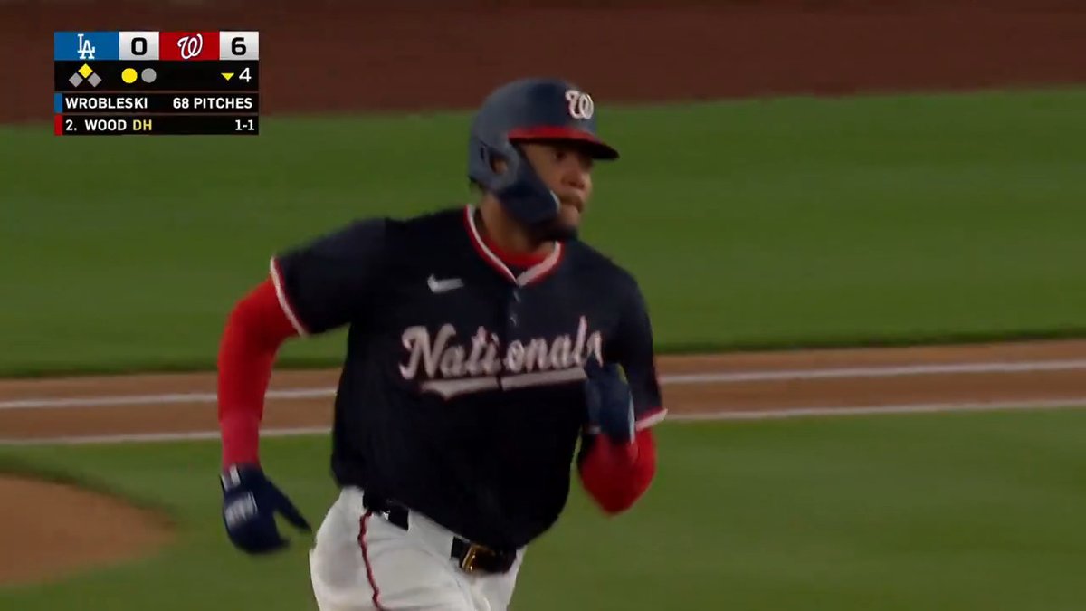 JAMES WOOD TWO-HOME RUN GAME!