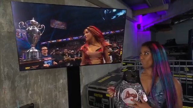 The 2025 #OwenHartCup has begun and the forever #ROH Women's World Champion Athena is ROH & All Elite! scoped out a possible future opponent in TBS Champion Mercedes Moné Varnado at #AEWDynasty!