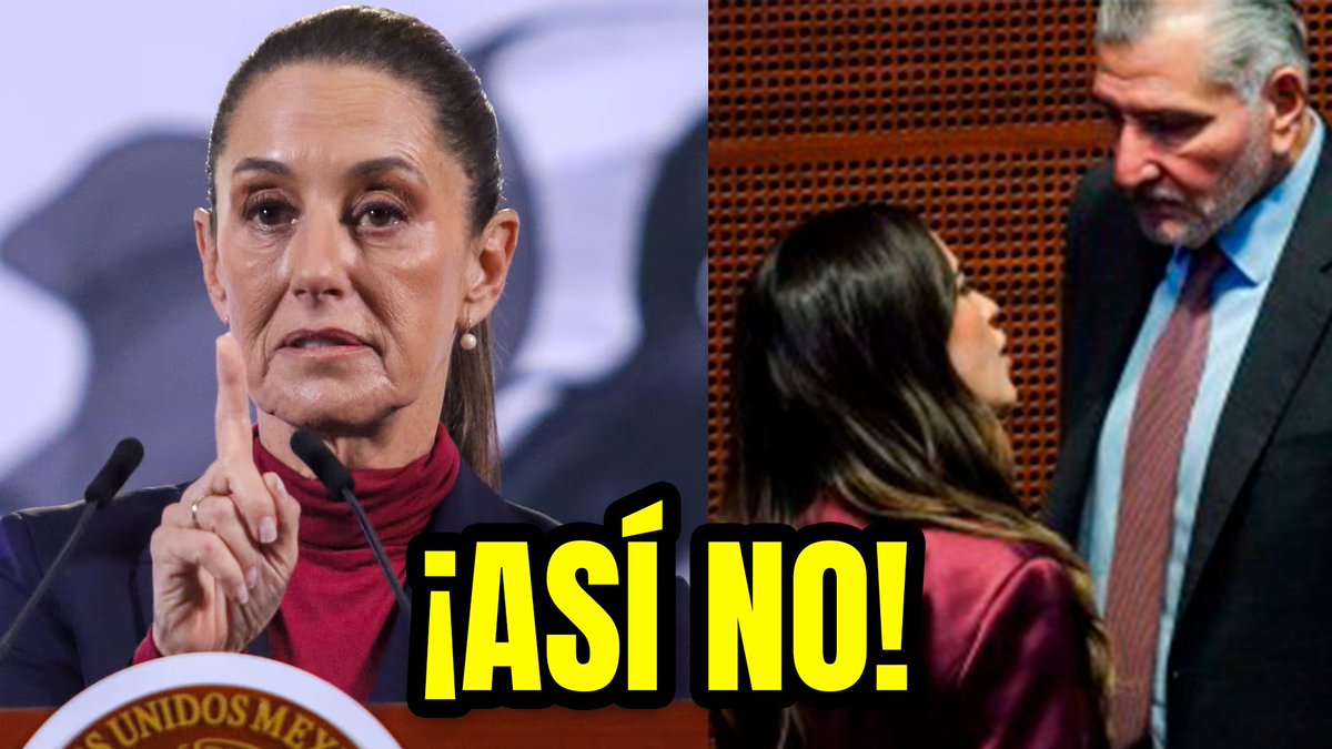 ⛔️ SHEINBAUM ENTIERRA A ANDREA CHÁVEZ ⛔️ La presidenta Claudia Sheinbaum Pardo exhibió a la senadora Andrea Chávez, luego de que fuera denunciada por recibir DINERO SUCIO de un empresario ligado a Adán Augusto López H. ¿Qué le diría AMLO a Andrea Chávez si pudiera ver en lo que se convirtió?