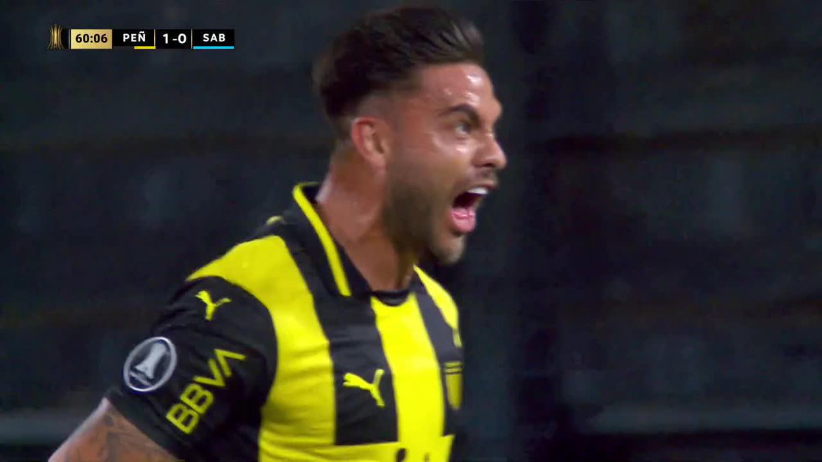 ¡GOL DE PEÑAROL! Centro de Leo Fernández y cabezazo de Tito Villalba para el 1-0 del Manya ante Bulo Bulo. 📺 Mirá TODA la CONMEBOL #Libertadores por #DisneyPlus Premium