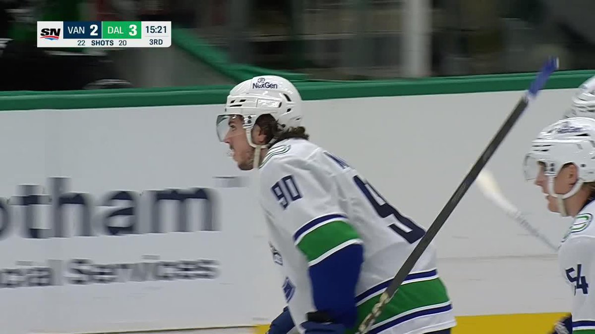 Victor's FIRST as a Vancouver Canuck❗️