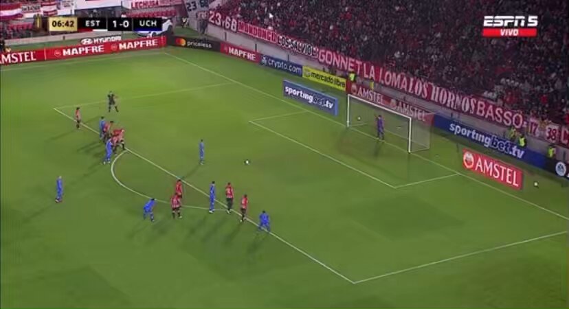Escuela de penales Charles Mariano Aranguiz Sandoval. Tremendo. #VamosLaU