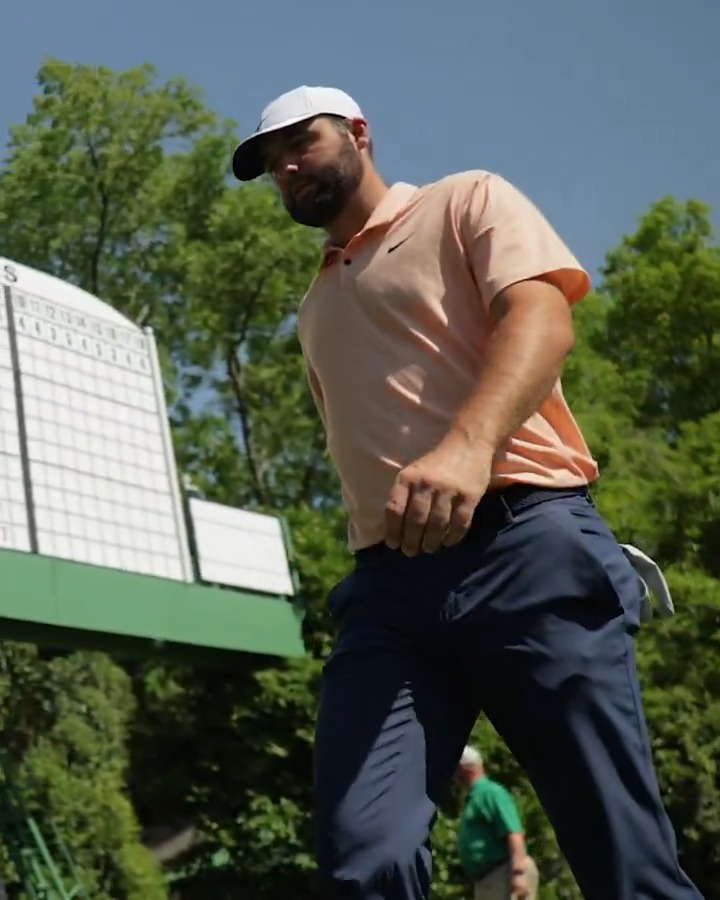 Scottie Scheffler is right where he wants to be heading into the 2025 Masters. For the field, that's a scary prospect. #themasters
