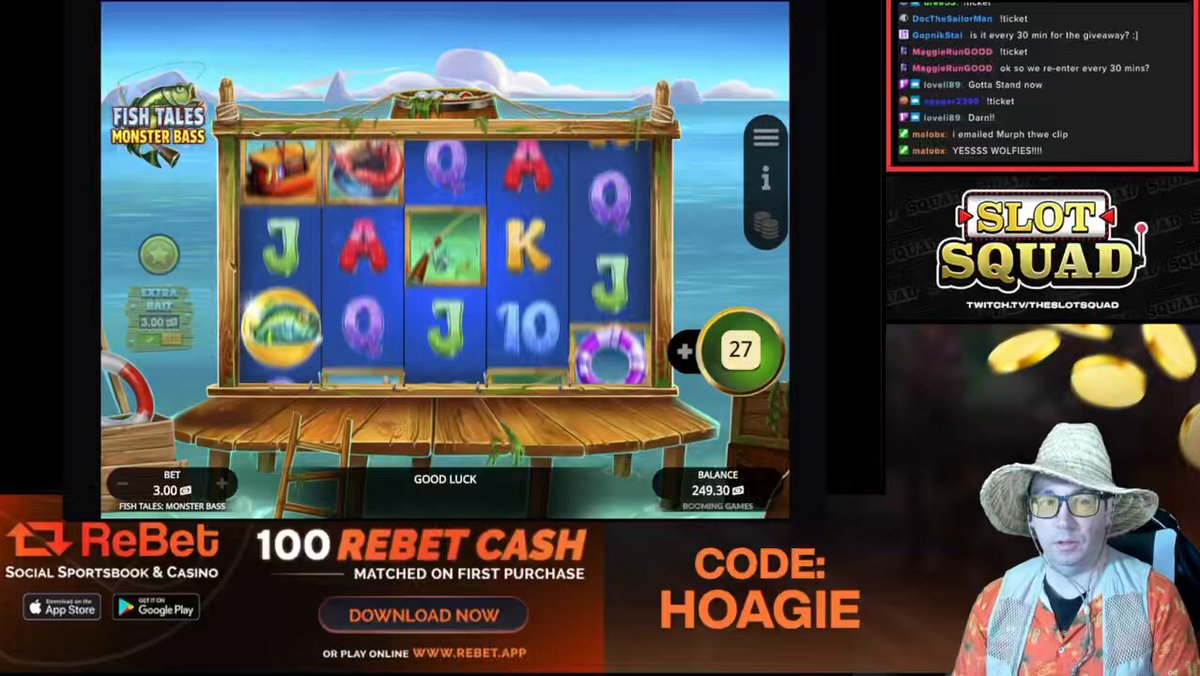 Fisherman Hoagie keeps catching big wins 🎣💸