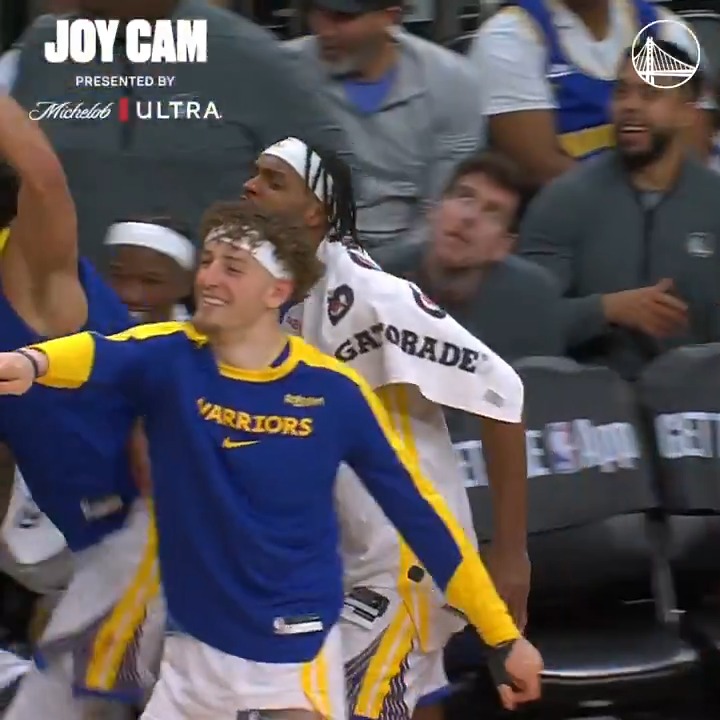Got the bench on their feet 💥- Michelob ULTRA || Joy Cam