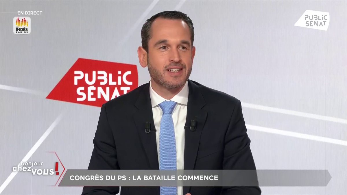 Municipales 2026 : "Il n'y aura pas d'alliance, au niveau national, avec la France insoumise. Nous privilégions des accords avec le Parti communiste, les Écologistes, Place Publique, le Parti radical de gauche" affirme le député européen PS Pierre Jouvet #BonjourChezVous