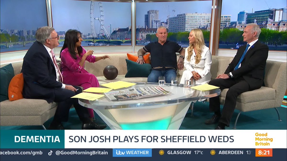 Dean and his fiancee Kerry Kehoe discuss the changes they've had to make since the diagnosis. Dr. Hilary Jones MBE also shares some advice about what people can do to lower the risk of developing Dementia.