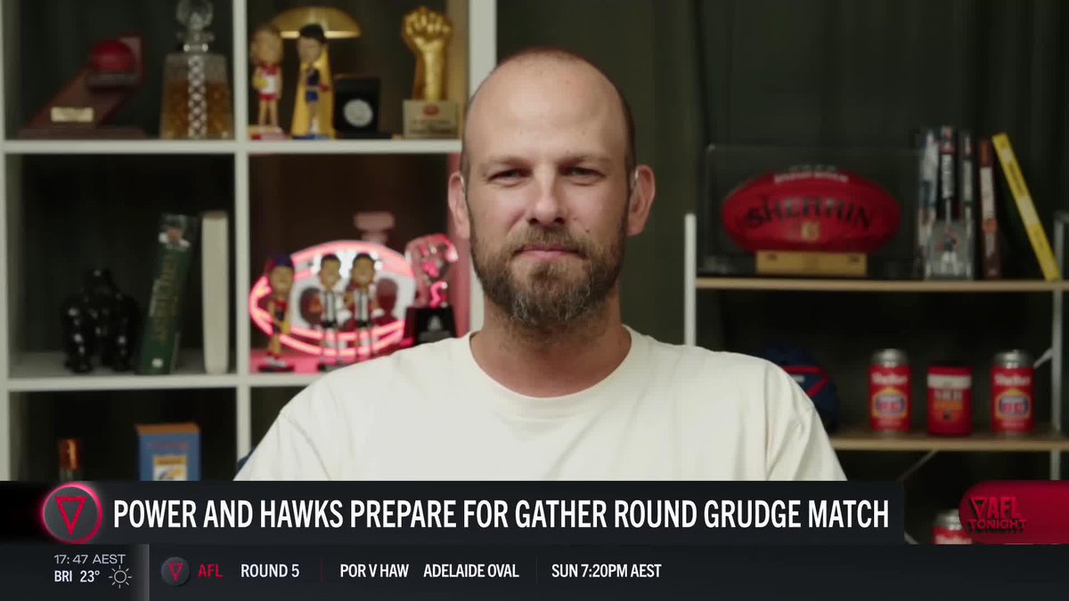 "I think Sam Mitchell holds grudges." Will Schofield is expecting a fired up Hawks ahead of their spicy Gather Round grudge match with Port Adelaide.
