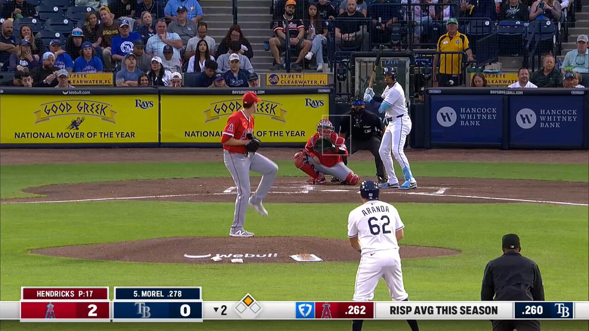 Umpire Rob Drake missed 17 calls in the Rays Angels game and 13 of the calls went against the Rays. The Rays lost by 1.