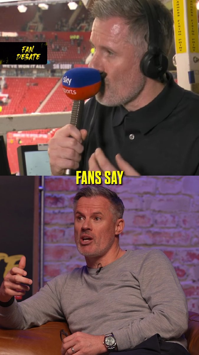 "That's the way I am..." 🤷‍♂️ Carra and Scholsey on the never-ending debate around biased commentary! 🎙️