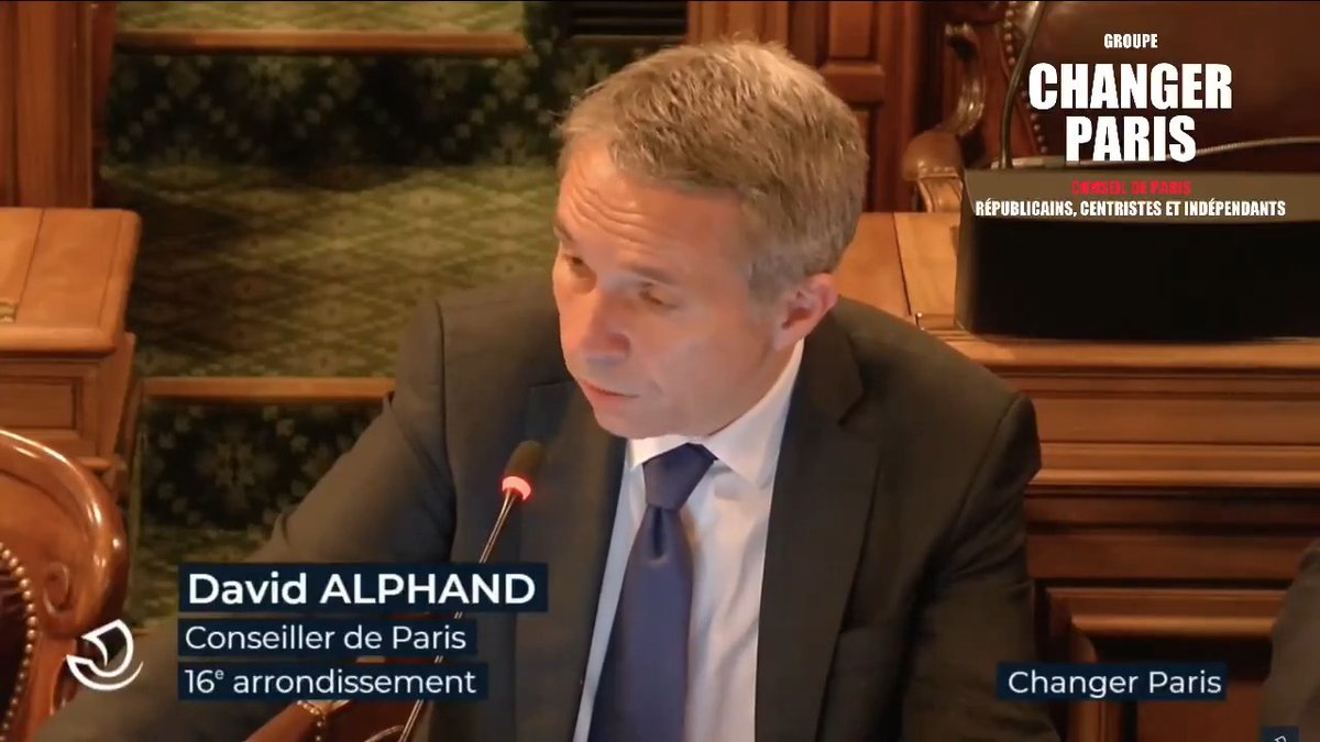 .David Alphand dénonce en #ConseildeParis que la Taxe d'enlèvement des ordures ménagères rapporte 573M€, mais que la Ville n'en dépense que 314M€ pour la propreté, alors que ces recettes devraient y être intégralement affectées et que Paris est loin d'être propre!