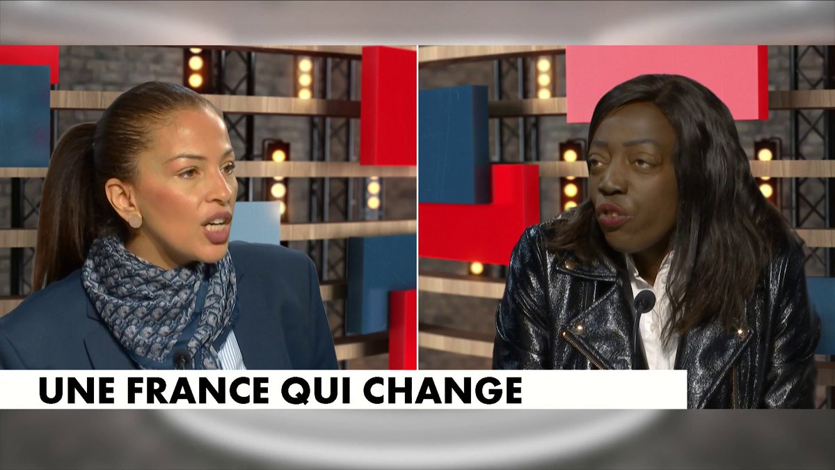 Débat houleux sur le plateau de #MorandiniLive, sur le port du voile dans le sport entre Karima Khatim (LFI), Julien Odoul (RN) et la communicante Madi Seydi.