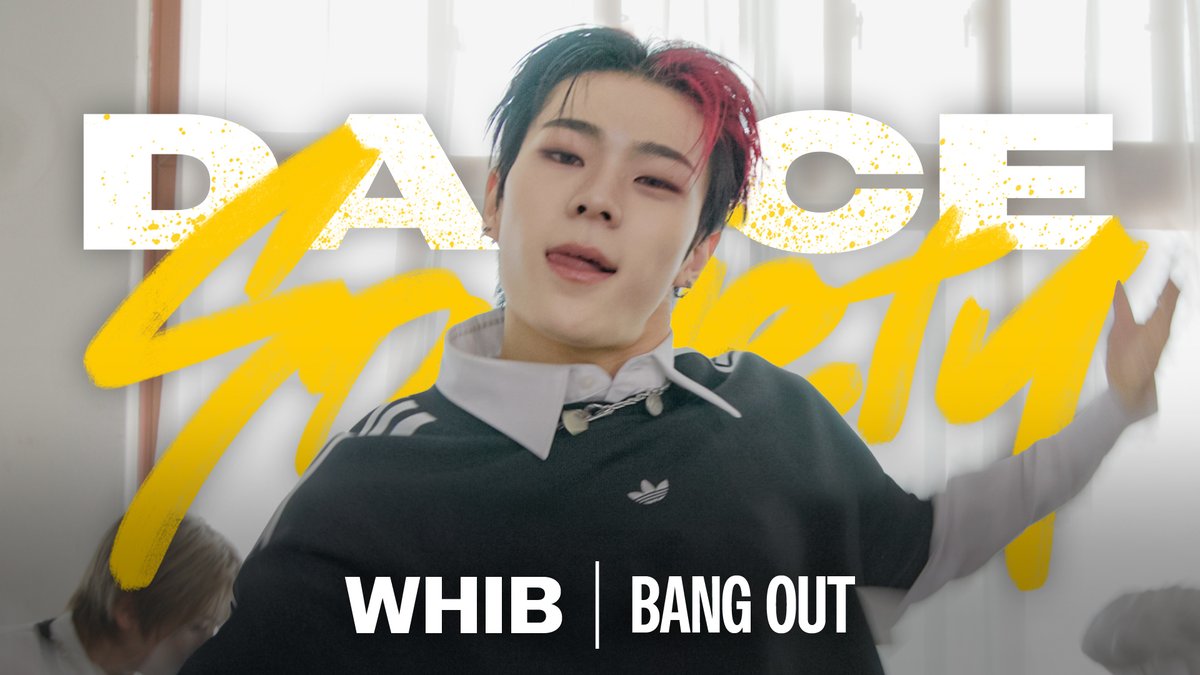 [📢] #댄스소사이어티 X #WHIB 조합이 도착했습니다!🎁 ㄴ 당장 #휘브 보러 달려가앜!! ( ' ⩊ '𖦹) #BANG_OUT #뱅아웃 WHIB(휘브) #DanceSociety 👉 ​ [WHIB - BANG OUT] 멜론에서 바로 듣기! 🍈