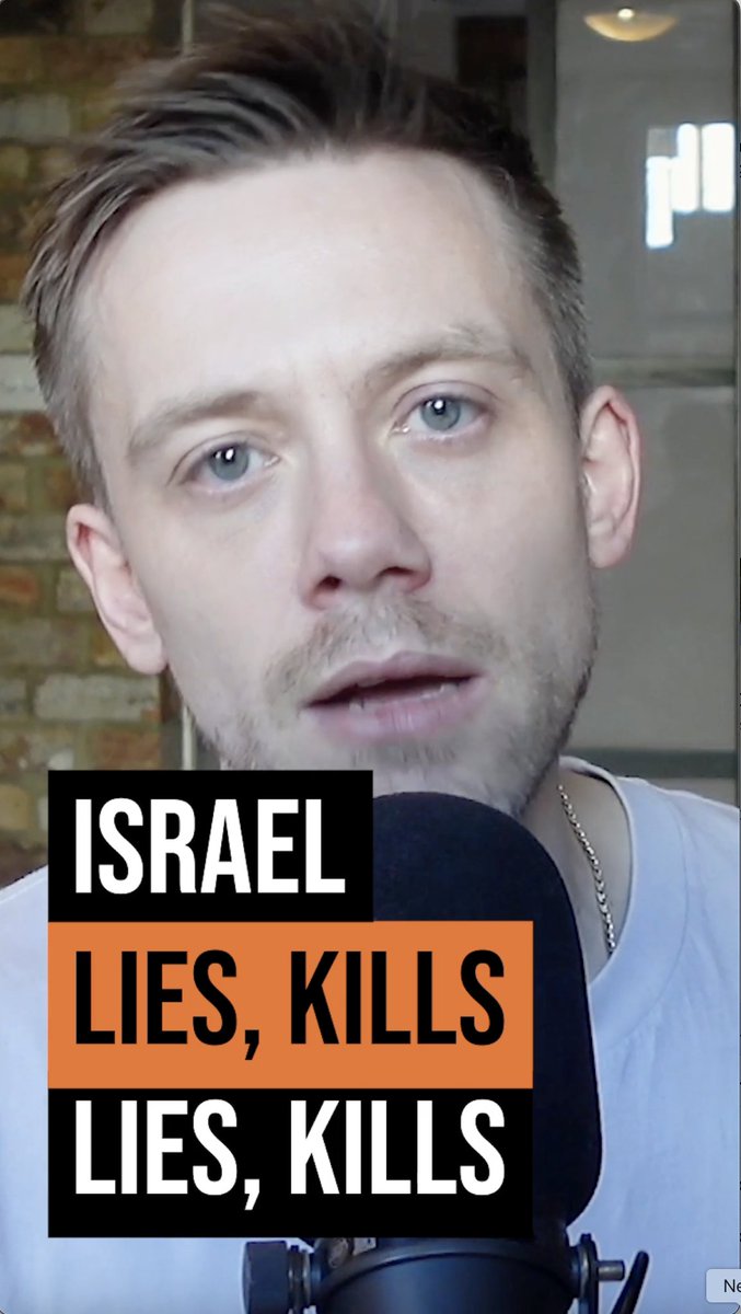 Israel kills and lies, kills and lies, kills and lies.