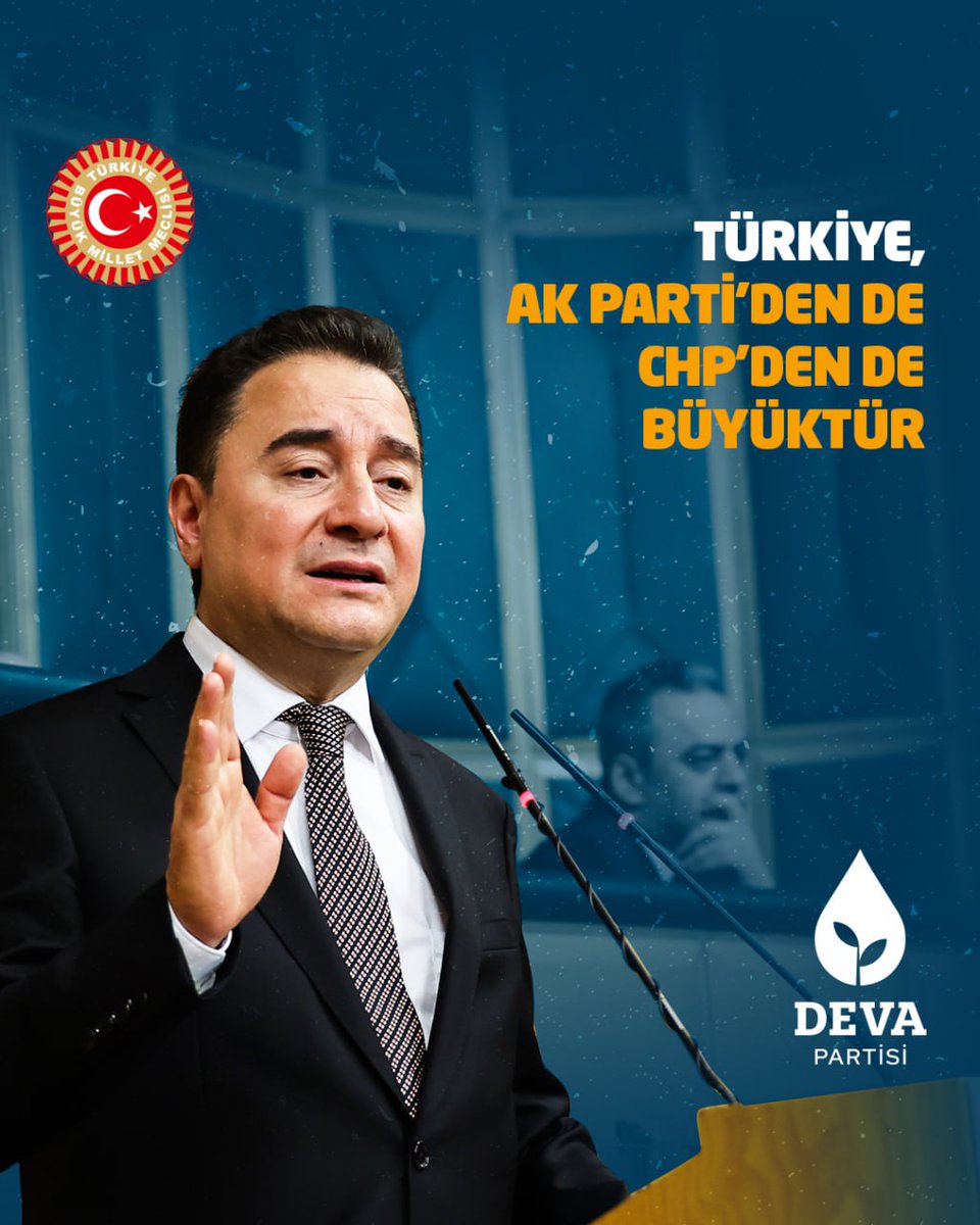 Türkiye, AK Parti’den de CHP’den de büyüktür.