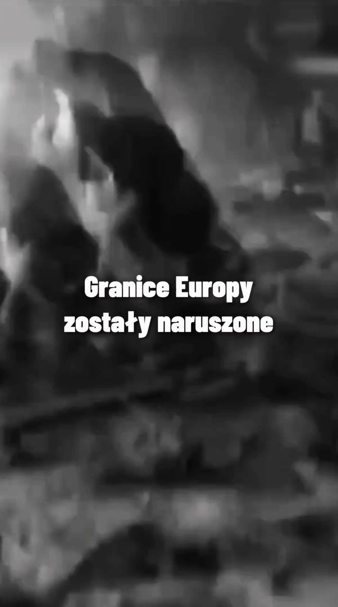 Gdy granice Europy zostały naruszone - granice Polski muszą być szczelne! Polska musi być wielka! Polska musi być bezpieczna! ⛔️ #STOPnielegalnejimigracji ⛔️