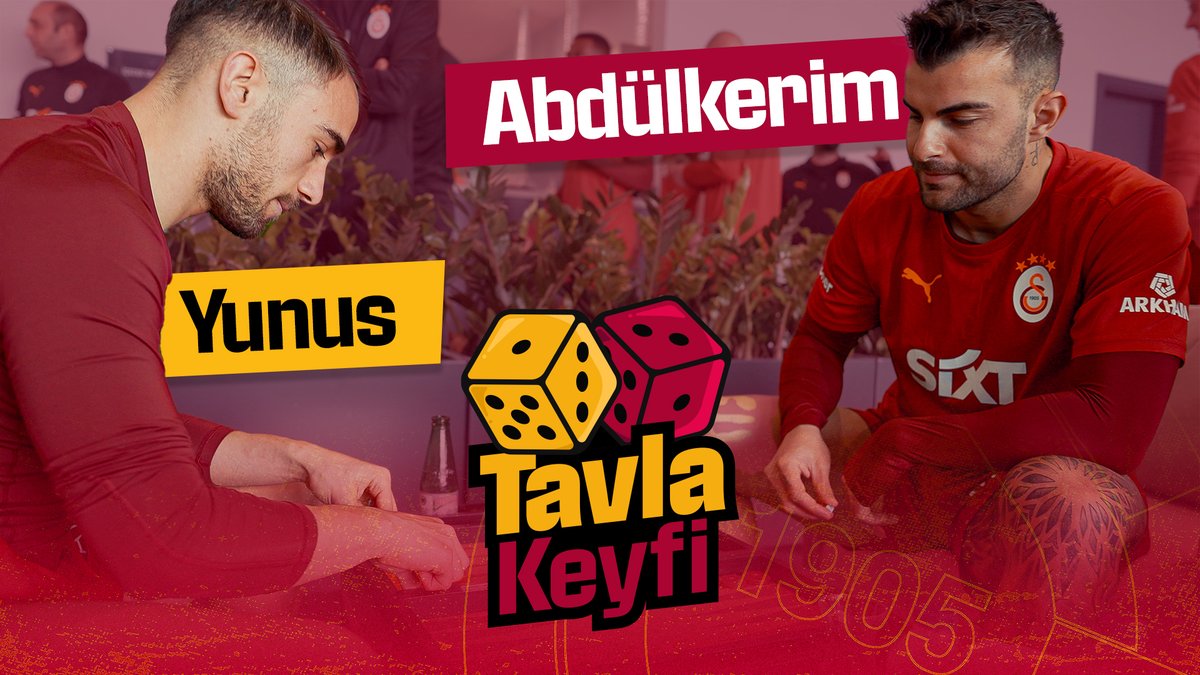 Abdülkerim Bardakcı ve Yunus Akgün’ün keyifli 𝐭𝐚𝐯𝐥𝐚 mücadelesi, Galatasaray YouTube KATIL’da yayında! 🎲 📺 Tamamını izlemek için 👇