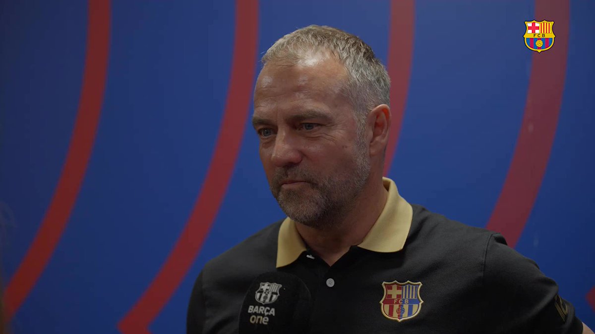 🎙️ Here's what Hansi Flick had to say about today's #BarçaBVB in the first leg of the UEFA Champions League quarterfinals.
