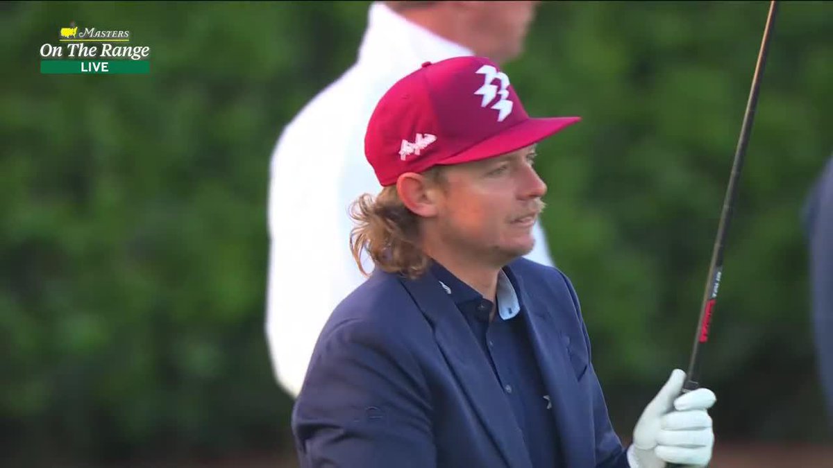 Cam Smith is all business at The Masters 🏌️‍♂️👨🏼‍💼