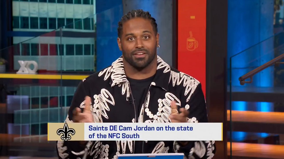 "I think we have a team that when healthy, top two." Cam Jordan is confident this New Orleans Saints team can compete with the best.