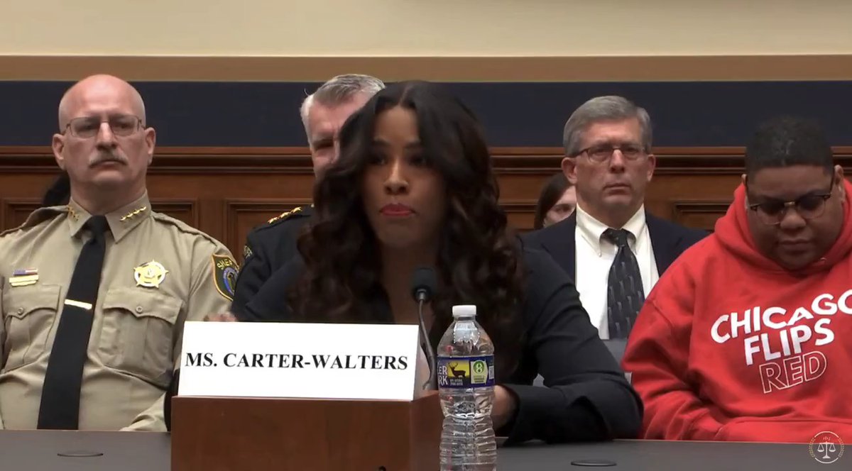 POWERFUL: Chicago resident Danielle Carter-Walters highlights how Democrat-run sanctuary cities FAIL to protect American citizens. Their policies make our cities and streets less safe. Watch her opening statement in today’s subcommittee hearing ⬇️