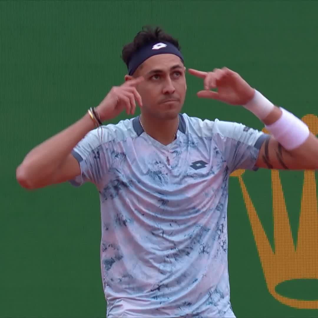 Upset secured 🔒 Alejandro Tabilo defeats Djokovic for the second time in a row with a 6-3 6-4 victory at the #RolexMonteCarloMasters