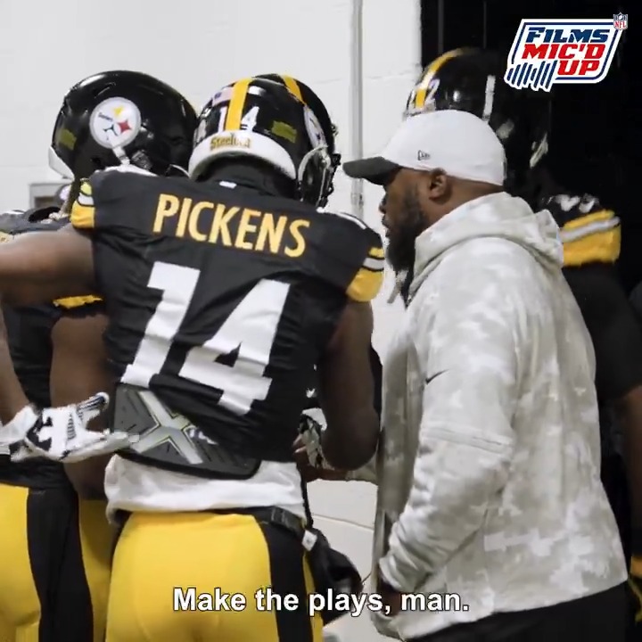 "This is the group." Tomlin's always prided himself on his WR room 🗣️ @Steelers