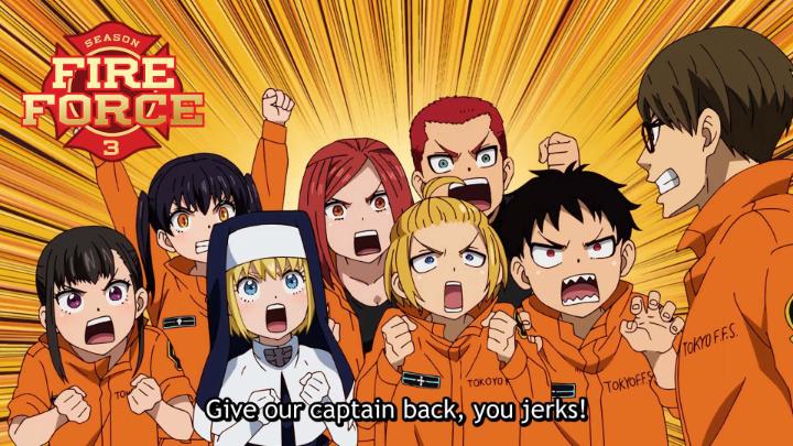 The 8th is ready to fight! 🔥 (via Fire Force EN)