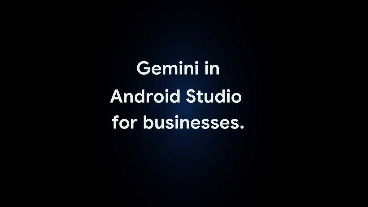 Gemini in Android Studio for businesses offers generative AI indemnification and robust enterprise management tools. 💻 Customize to your codebase for high quality AI generated answers and code completion suggestions. Read all about it →