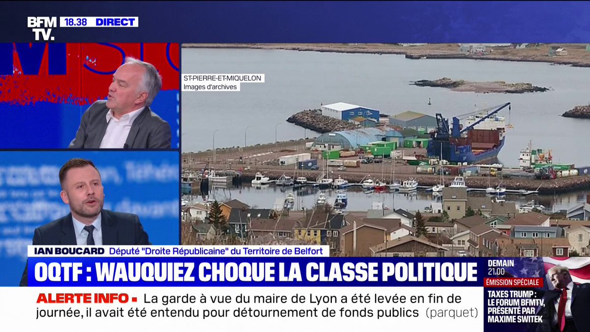 "Enfermer les OQTF à Saint-Pierre-et-Miquelon": "Il y a un vrai sujet et Laurent Wauquiez y apporte une vraie solution", estime Ian Boucard (Droite Républicaine)