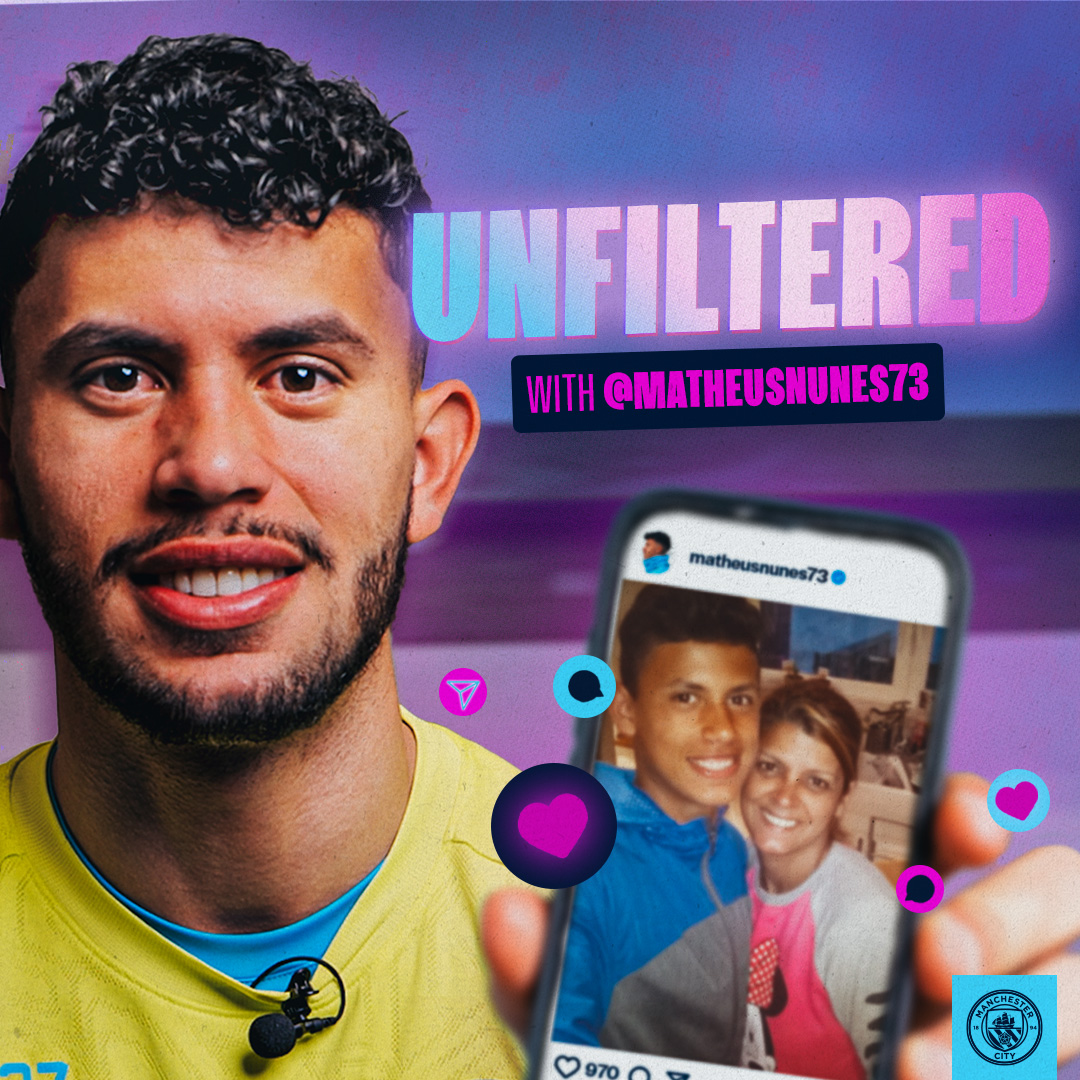 “It was a very special moment for me.” Watch Unfiltered with Matheus Nunes as he talks us through some of his favourite photos 📸