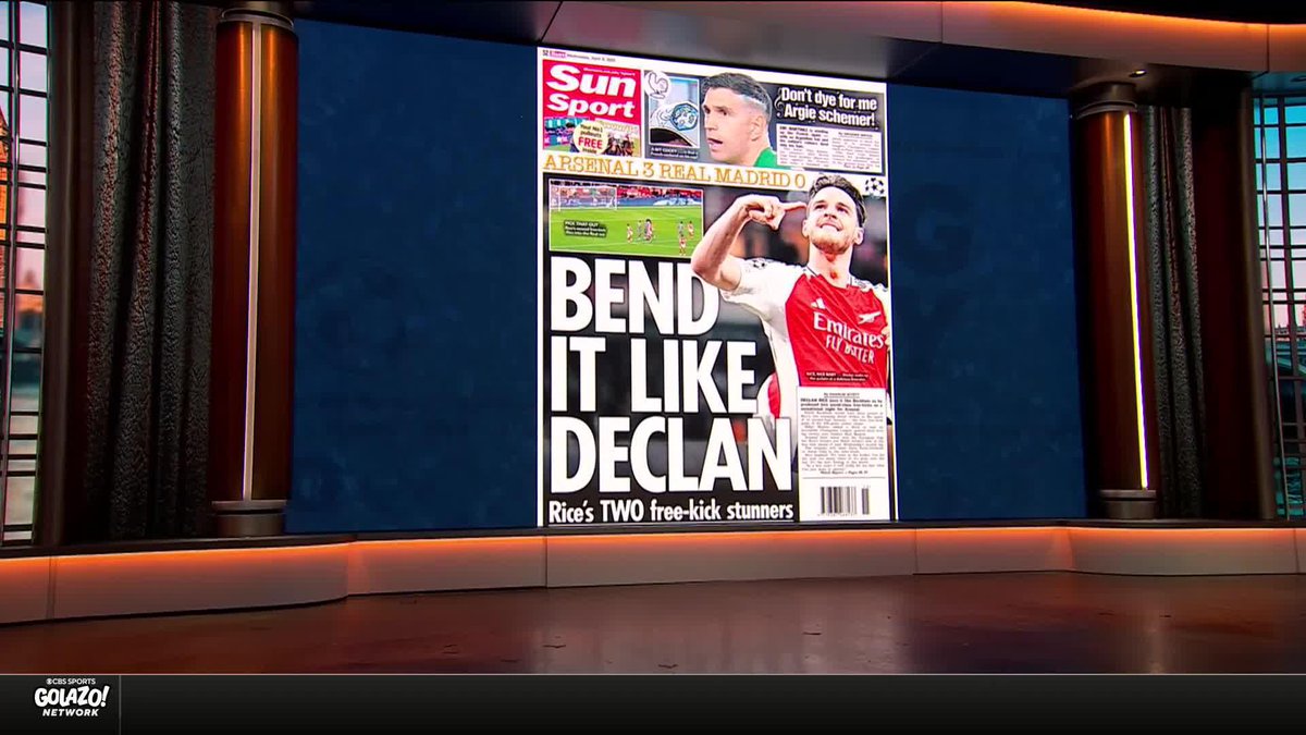 One of the best #UCL performances in recent memory from Declan Rice? 🤔 Nicole Holliday, Nico Cantor, Michael Lahoud & Tony Meola break down Arsenal's demolition of Real Madrid at The Emirates 🗣️