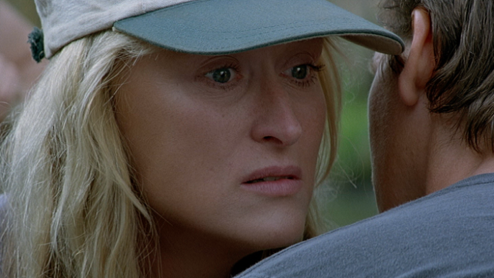 Meryl Streep in The River Wild whisper-yelling...a classic.