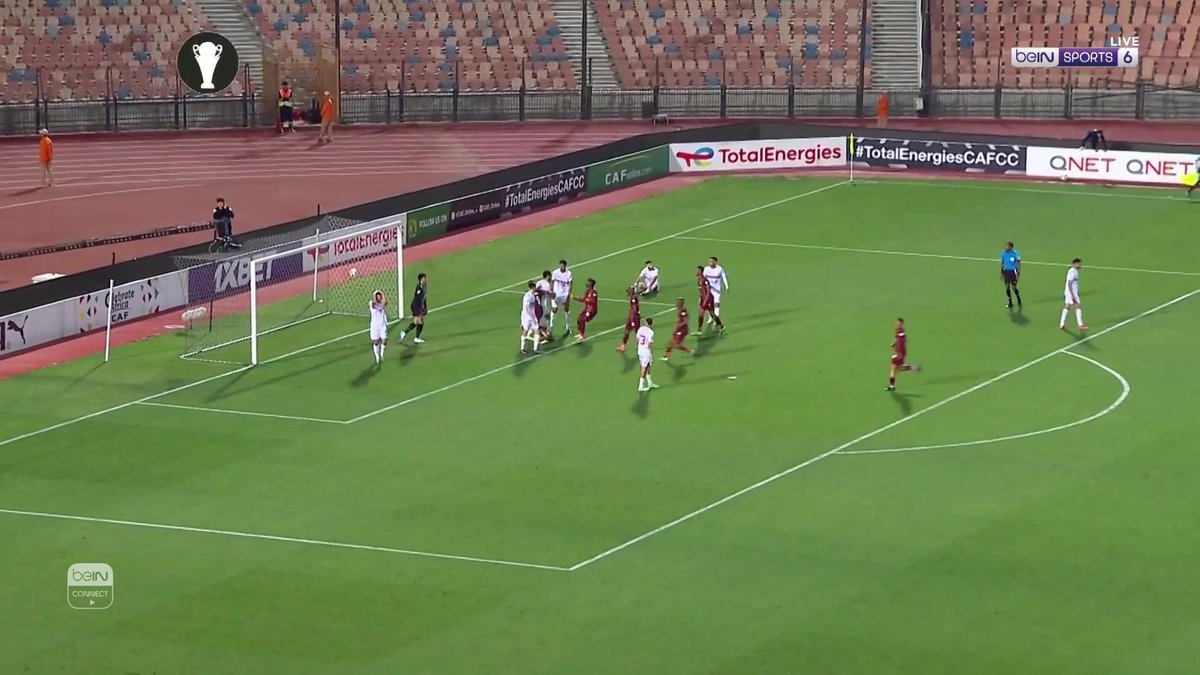 ستيلينبوش يسجل هدف التقدم على الزمالك #كاس_الاتحاد_الافريقي #TotalEnergiesCAFCC